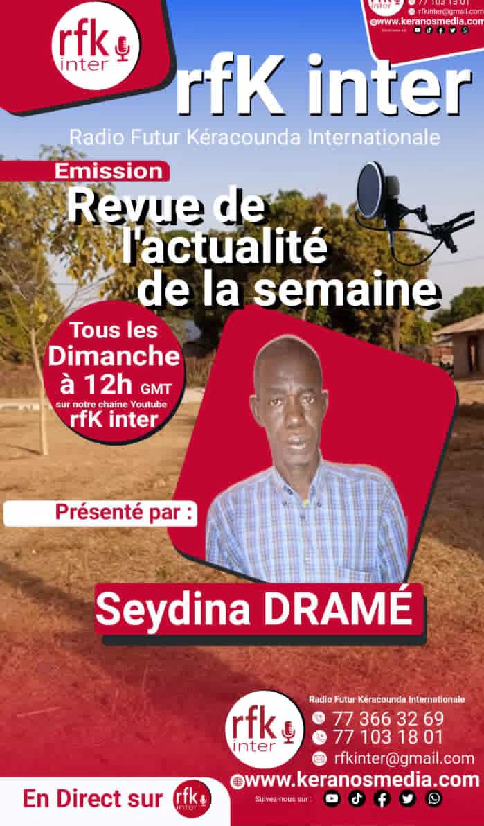 Actu, Info et News en continu de Pakao et du Sénégal