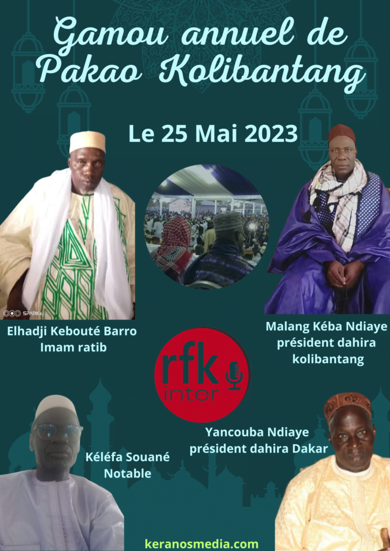 Actu, Info et News en continu de Pakao et du Sénégal