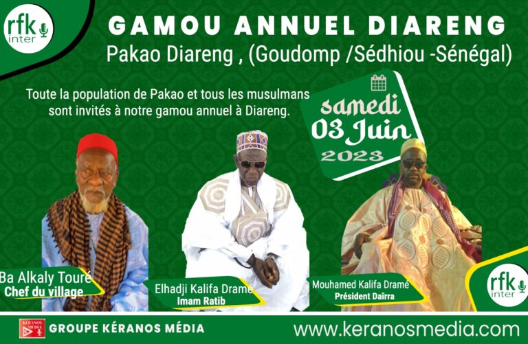 Actu, Info et News en continu de Pakao et du Sénégal