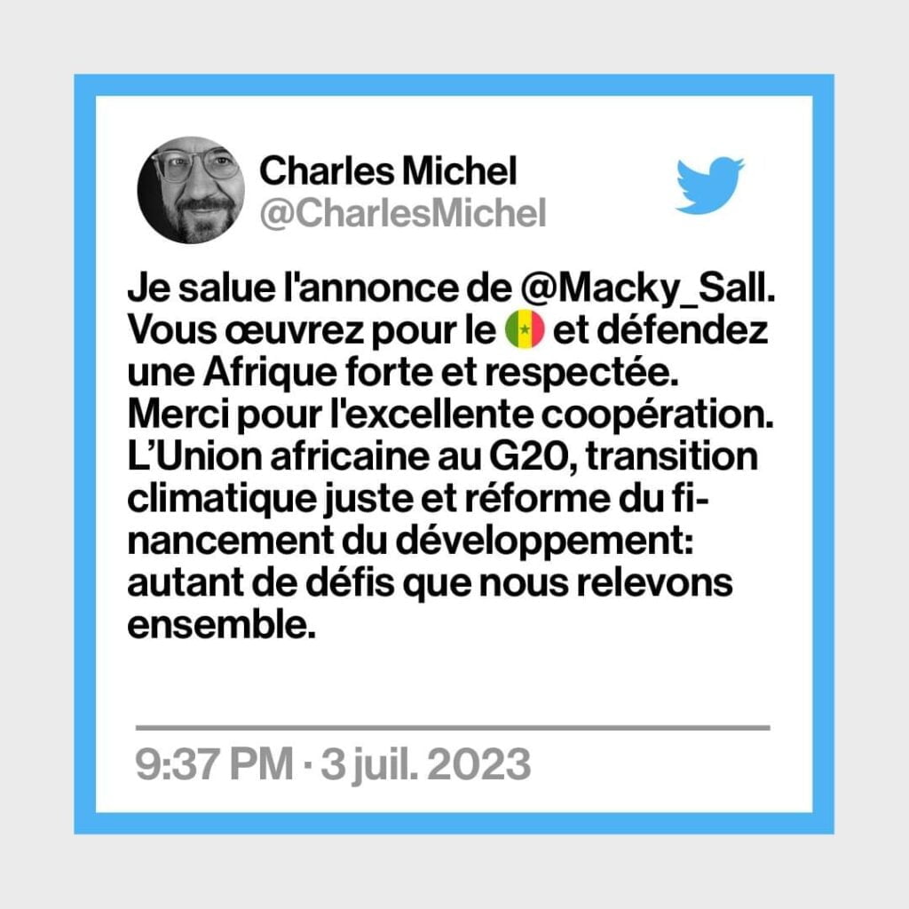 3 ème mandat : La communauté internationale félicite le Président MACKY SALL 2 KERANOS MEDIA