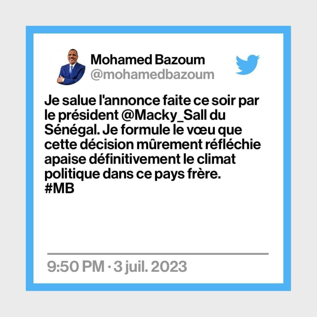3 ème mandat : La communauté internationale félicite le Président MACKY SALL 3 KERANOS MEDIA