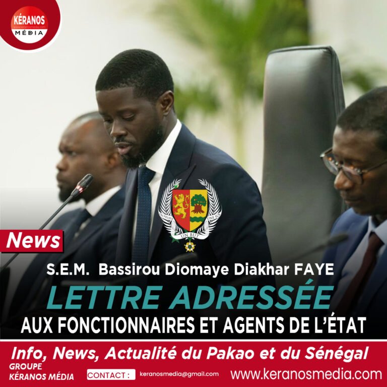 Actu, Info et News en continu de Pakao et du Sénégal